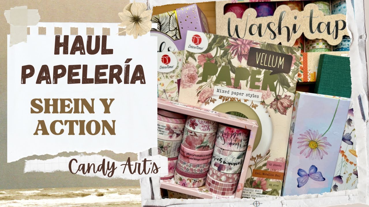 📦✨ Haul | Unboxing Papelería | SHEIN y ACTION