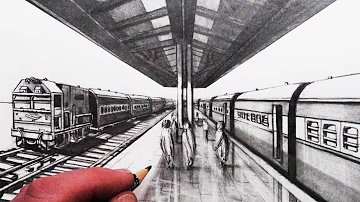 رسم قطار Mp3