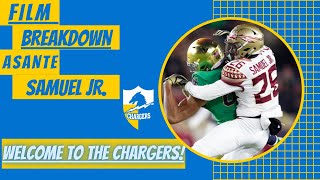 Next LA CHARGERS Shut-Down Cornerback? Asante Samuel Jr. LA CHARGERS Film Breakdown: 2021 NFL DRAFT