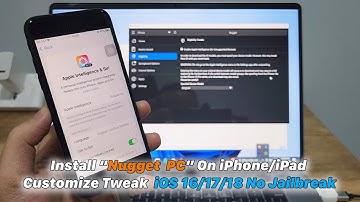 Installeer "Nugget PC" op iPhone/iPad Pas Tweak iOS 16/17/18 aan zonder jailbreak