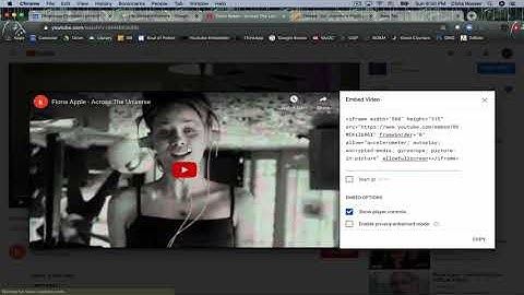 Embedding a Video in a Blackboard Discussion thread (easy!)