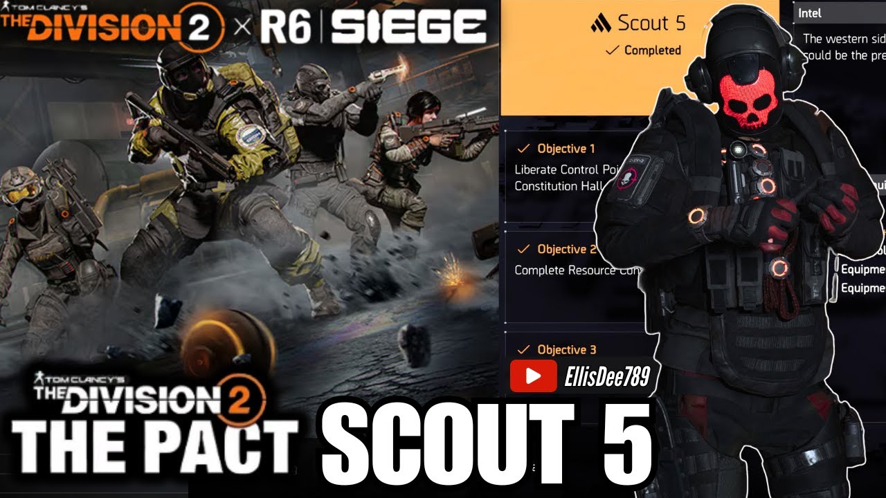 SCOUT 5 WEEK 5 Solution + Rainbow Six Siege Event! - The Division 2 ...