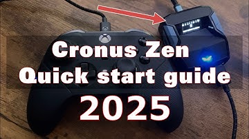 Cronus Zen quick start guide - 2025. Scripts, MacBook, and firmware!
