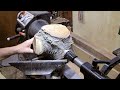 Wood Turning Stubborn Black Oak