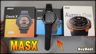 Мужские смарт-часы MASX MOSS 2 с Алиэкспрессс | Умные часы MASX MOSS II Aliexpress.