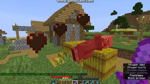 Villager Death Message 1.12.2 to 1.14.4 Forge Mod Overview