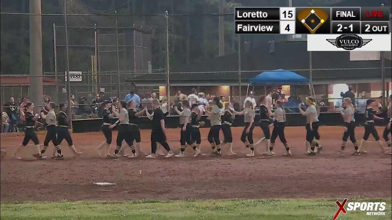 Loretto High School vs Fairview High School Softball 5_15_2023