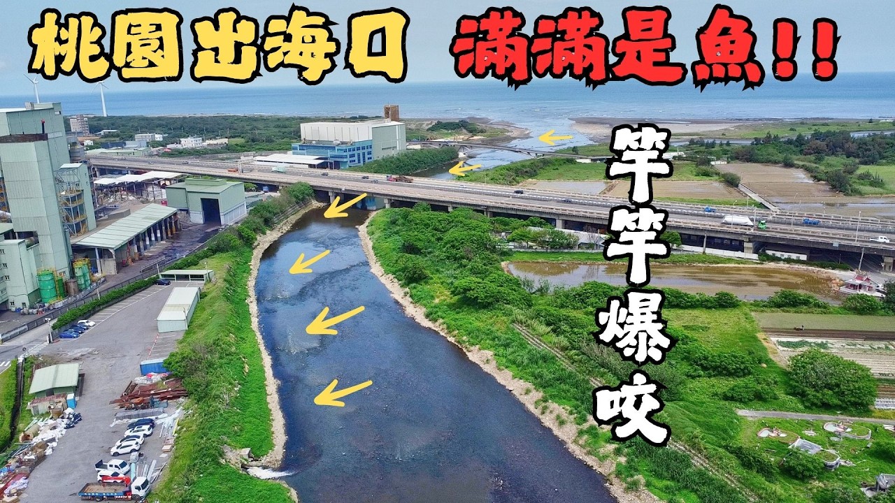 顛覆想像！從出海口釣到市區，飛釣竿竿咬！大爆咬！Gopro裸機防水破功，荷包在滴血！新手教學3分鐘爆釣大鯉！｜Maxcatch｜台灣愛釣魚釣具店｜影子製竿師｜