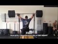 CrossFit Strongman Overhead Squat