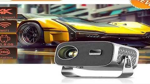 VEVSHAO A12 Projector Mini Portable  LED Video Android 11.0 WIFI 6 Mirror SmartPhone for 1