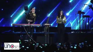 Afortunada - Francisca Valenzuela y Javiera Mena en Festival de Radio UNO