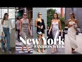 New york fashion week vlog outfits ss24 collections and trends  tamara kalinic