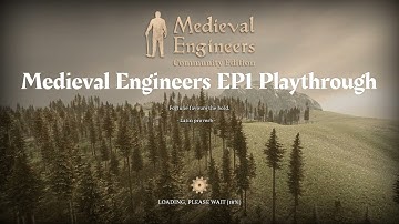 Medieval Engineers EP1 "Beginnings" *NO COMMENTARY*