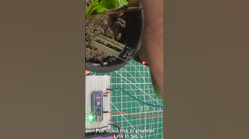 Made your own Soil moisture sensor using Arduino #arduino #arduinoproject #tech #project
