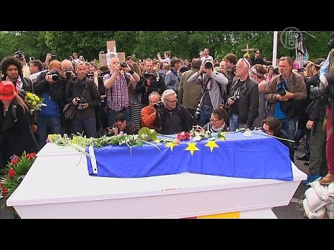 В Берлине провели протест в защиту мигрантов (новости)