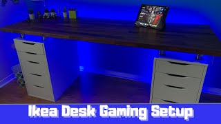 Ikea Desk Gaming Setup part 2