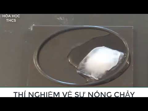 Thí nghiệm về sự nóng chảy/ Thí nghiệm khoa học tự nhiên 6/ thí nghiệm vật lí 6/Thí nghiệm hóa học 8 - youtube