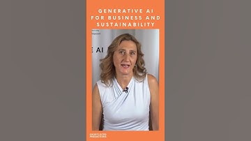 Generative AI Practical Guide for Business and Sustainability - new course