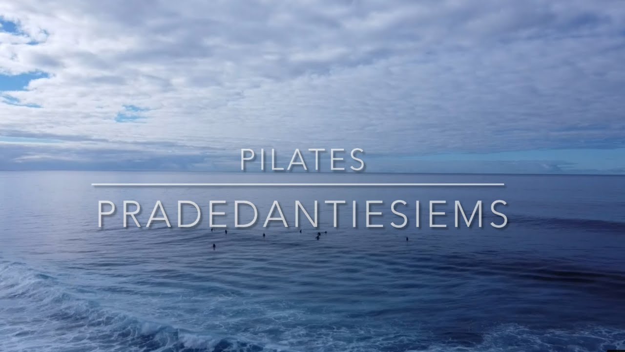 15 MIN PILATES PRADEDANTIESIEMS