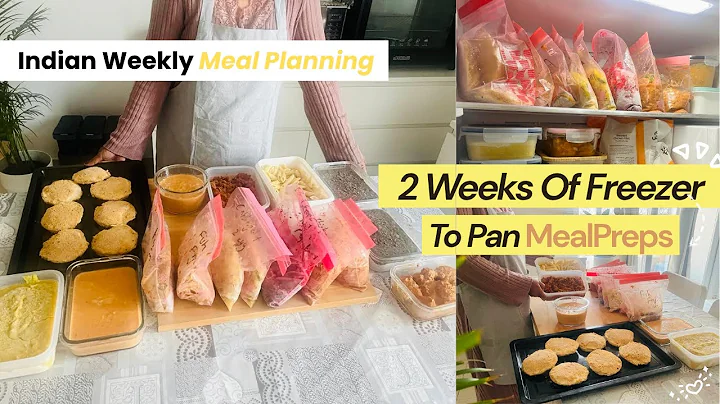 Indian Weekly Meal Planning for Stress-Free Cooking | 10 Freezer-Friendly Meals Before I Leave Town