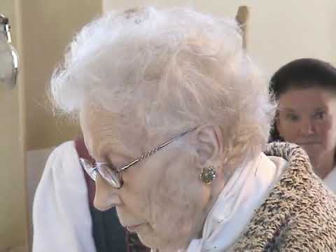 Magda Olivero canta nella Chiesa di Solda a 96 anni - Magda Olivero sings in Solda at 96
