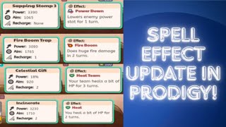 Spell Effect update has arrived in Prodigy!