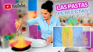 Las Pastas perfectas ¿Cómo se hacen? Fácil y Rápido