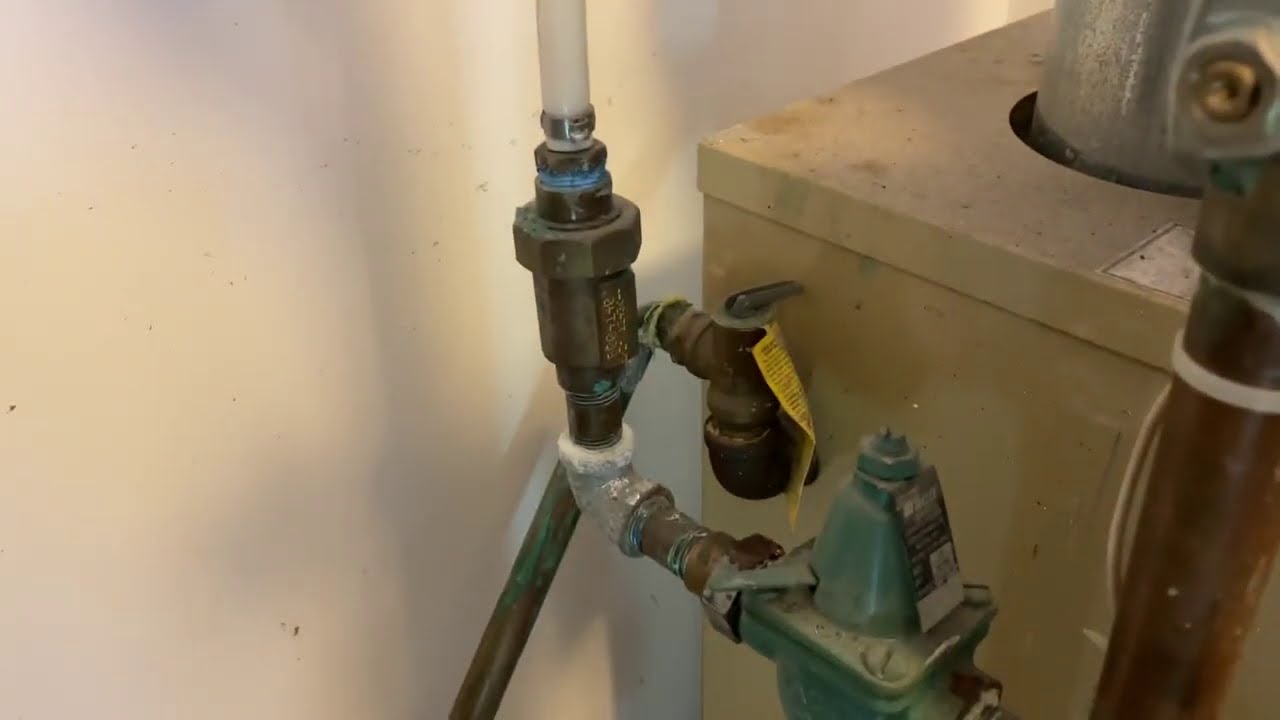 Weil McLain CGA4 Leaking Water Expansion Tank & Relief Valve Replaced