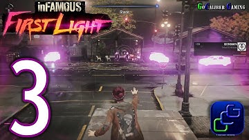 inFAMOUS First Light Walkthrough - Part 3 - Stealing From The Enemy, Violence In Seattle, Tracking