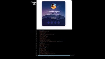 Code this slick profile card in seconds! 👨💻🔥 #Shorts #Coding #WebDev #tech   #javascript  #ytshorts
