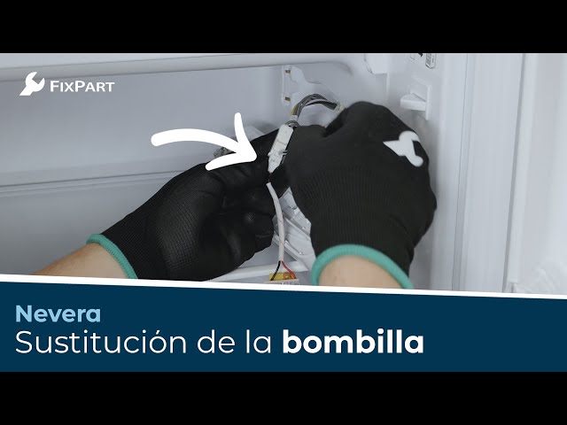 Cómo reemplazar la bombilla de la nevera? - FixPart