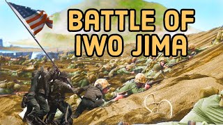 Battle of Iwo Jima | WW2 Raw Combat Footage Documentary by Upscaled History 111,770 views 8 months ago 54 minutes