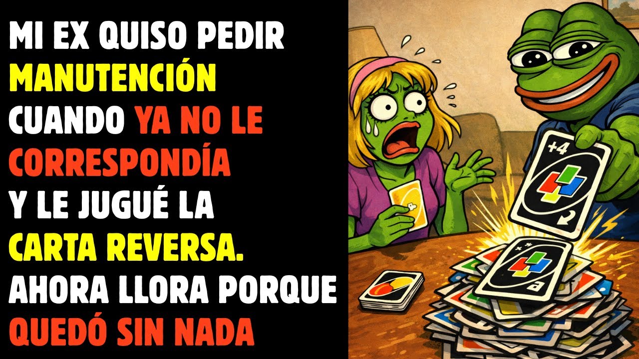 Quiso que le pague MANUTENCIÓN pero no le correspondía. Hizo su SHOWCITO pero le fue MAL
