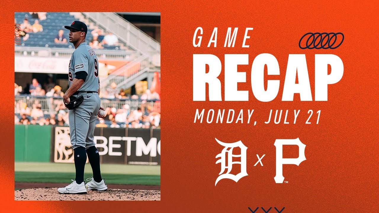 Tigers vs Pirates Highlights | 7/21/25 - YouTube