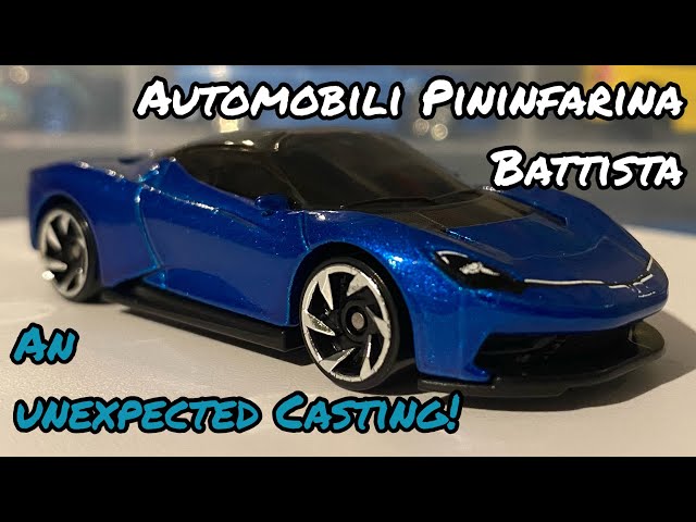 ホットウィール Automobili Pininfarina Battis Hot Wheels 2022 P & Q Case Automobili Pininfarina Battista