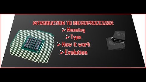 Microprocessor and assembly language | lecture #1 Introduction to microprocessor in Amharic