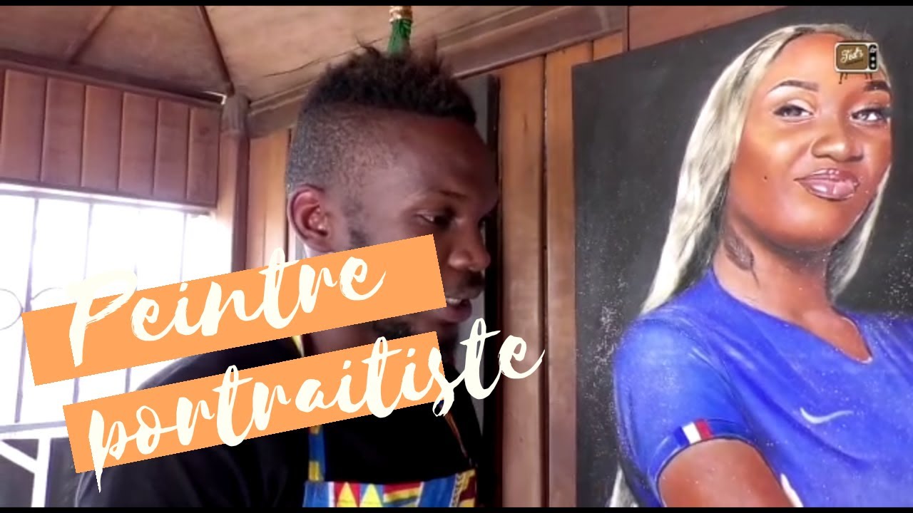 Mon tableau A été utilisé  pour rendre hommage a DJ Arafat, Manuel Ngono People and starmania S1Ep2