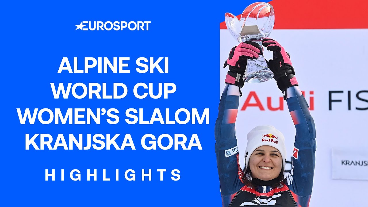 Zrinka Ljutic's Remarkable Victory! 🥳 | FIS Alpine Ski World Cup