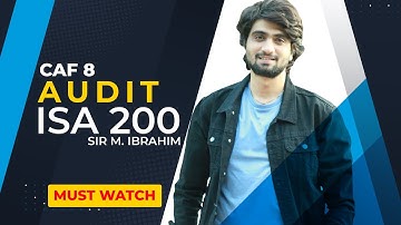 Lecture 3 - ISA 200 - Objective of Audit