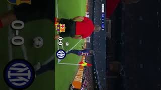 Barcellona Vs Inter 🤯😱🥶#Edit #Shorts #Barcelona #Inter #Football @Nutella_5.7