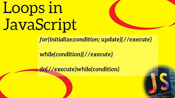 Loops in JavaScript