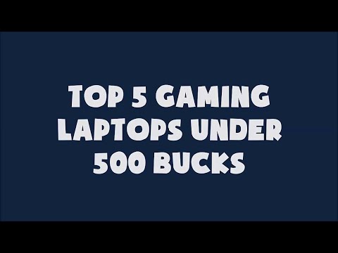 500 달러 (450 유로 또는 30000 루피) 미만의 상위 5 대 게임용 노트북