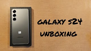 Samsung Galaxy S24+ unboxing