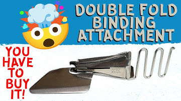 How to Install and Use a Bias Tape Folder for Perfectly Bound Edges!