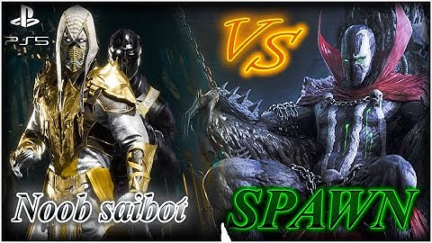 Noob Saibot VS Spawn Mortal Kombt 11 // Very Hard // 1080 full HD