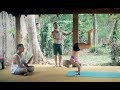 Ashtanga Yoga - Transitions between Utkatasana and Virabhadrasana