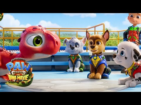 PAW Patrol: The Dino Movie | Teaching the T-Rex to Grunt (Official Clip Promo)