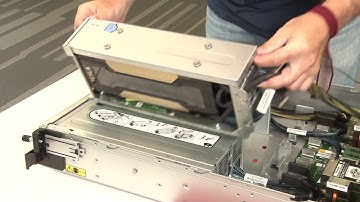 Lenovo ThinkSystem SR670 installing a GPU