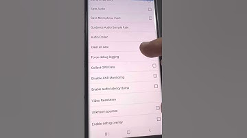Android Auto w trybie programisty, ustawianie rozdzielczości