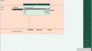 Create Inventory Master Tally
